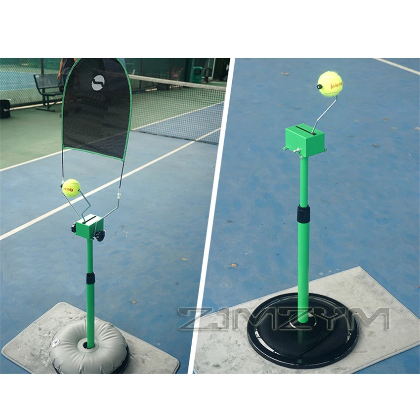 Tennis Accessories Tennis Trainer Tennis Trainer Professional Adjustable Tennis Machine Ball Accessories Training Tool Topspin Slice Service Actions Instructor