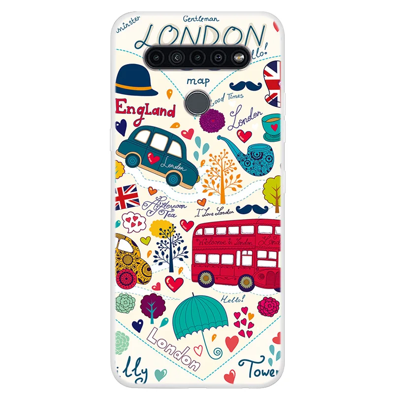 Cartoon Painted Soft TPU Silicone Phone Case - Protective Shell