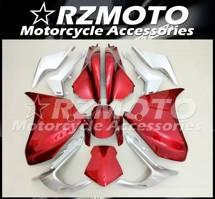 ABS мотоцикл обтекатель комплект для HONDA VFR1200 2010-2013 год кузов литья под давлением Магазин № 1385