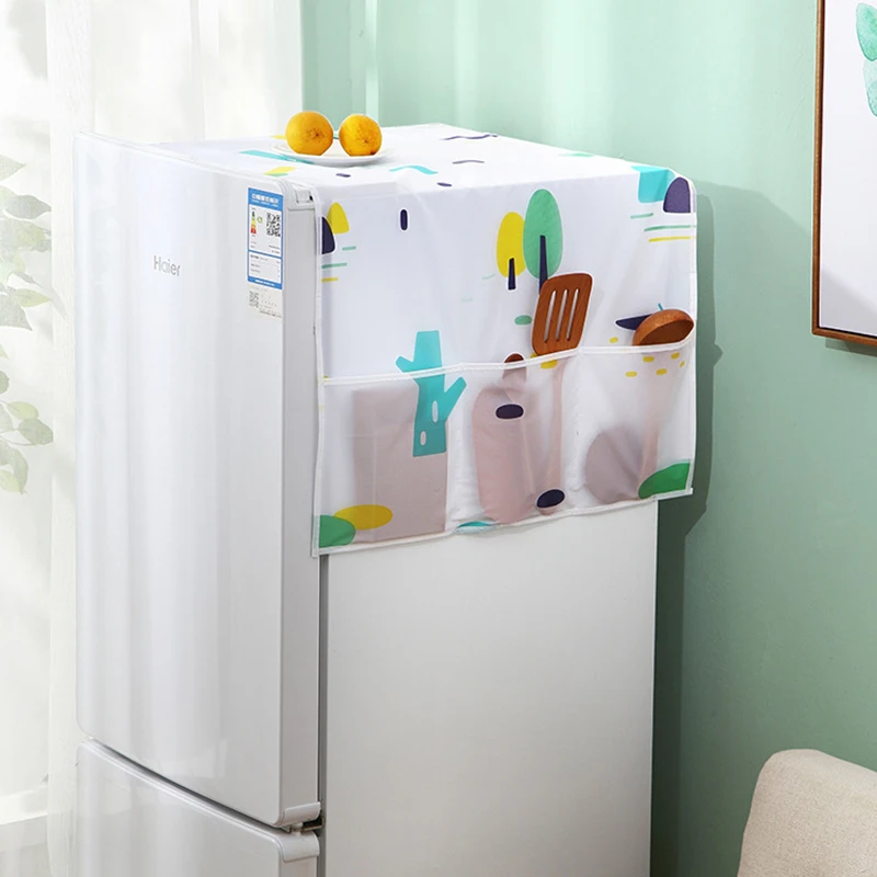 Геометрический водонепроницаемый бытовой пылезащитный чехол для холодильника органайзер для холодильника кухонные товары для домашнего хранения Новинка