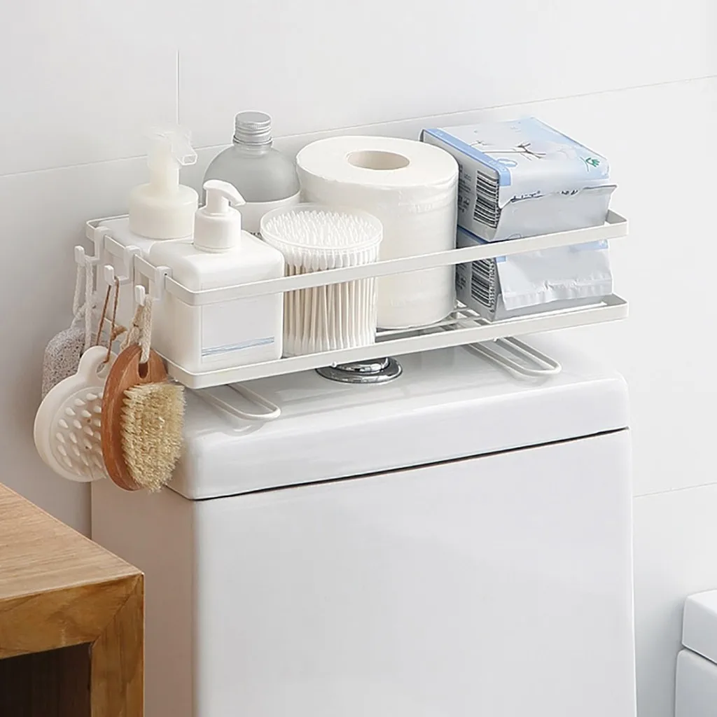 

Simple beautiful outlook Shower Shelf 2019 Suction Cup Bathroom Kitchen Storage Rack Organizer Shower Shelf 34x14.8x14.7cm#82632