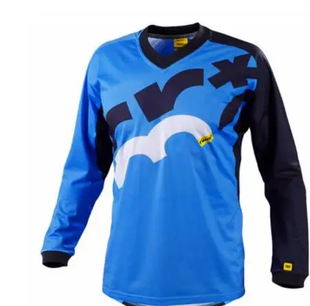 Слоновая кость Эндуро майки семь мотокросса mx велосипед mtb ciclismo camiseta hombres verano equipo camiseta dh манга larga ropa - Цвет: Слоновая кость