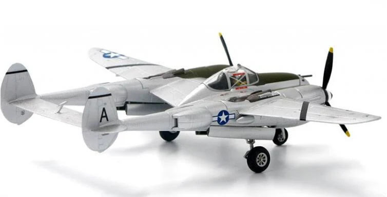 Fine 1/72 Второй мировой войны США p-38l истребитель сплав самолет коллекция моделей