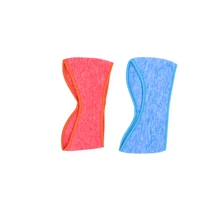 2 шт., Теплая Флисовая Повязка для ушей, полное покрытие, наушники для ушей, спортивные наушники, холодостойкая повязка для волос для спорта на открытом воздухе, оранжевый, синий