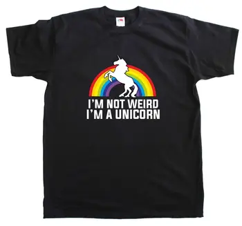 

I'm Not Weird I'm A Unicorn New Mens Unisex Fit Funny Cotton T Shirt