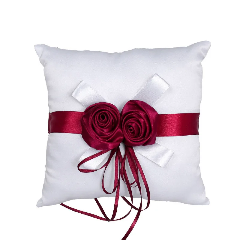 2 шт./компл. для девочек в цветочек корзины и подушку Свадебный белый Портативный цветок Цветочная корзинка для девочки