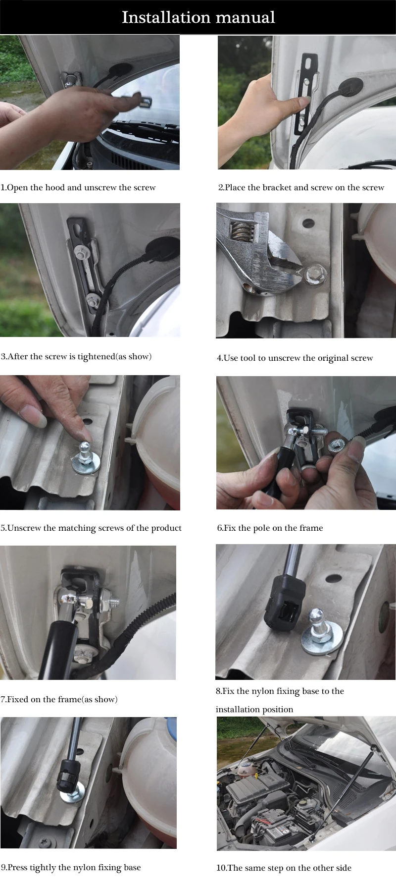 2 шт. Автомобильный багажник газовые пружины стержни для подъема багажника подпорка багажник опорный стержень Автомобильный кронштейн для устройств для Mitsubishi Outlander