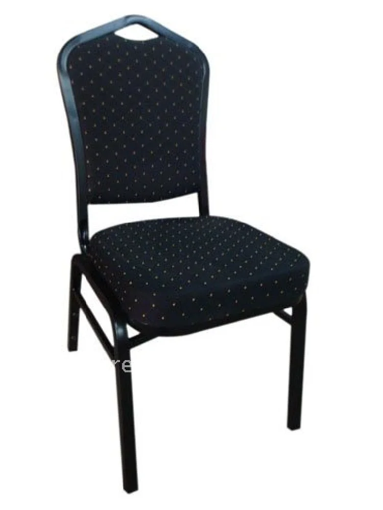 black-finish-painted-stacking-steel-banquet-chair