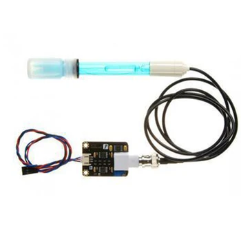 

Module Analog PH Sensor Kit Liquid Meter Cable Control Board Water Detection Probe Shield Monitoring Regulator For Arduino