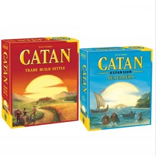Catan 5th Edition/расширение для 5-6 игроков/расширение для моряков/5-6 игроков/шахматы настольные игры для дома