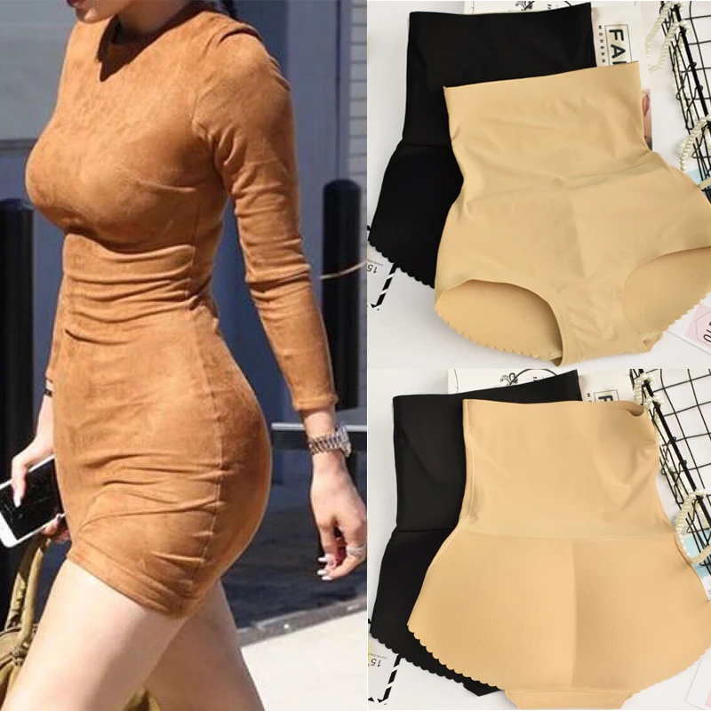 Женское корсетное белье для коррекции живота утягивающее искусственные ягодицы