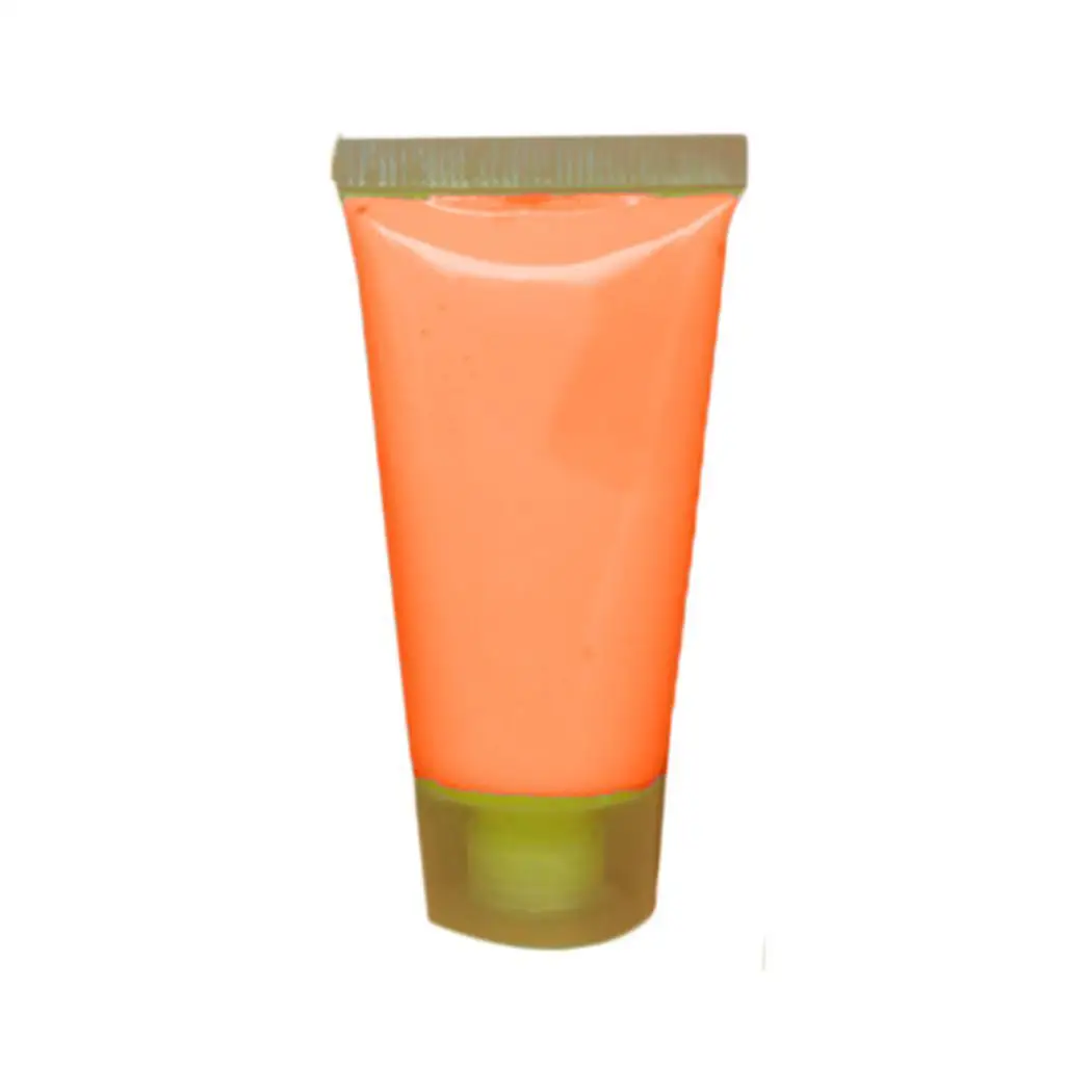 orange yellow Модные вечерние неоновые краски для лица черного света 25 г - Цвет: orange yellow