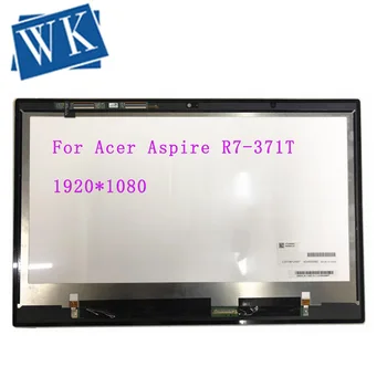

13.3''Laptop LCD LED Touch Screen Digitizer Assembly For Acer Aspire R7-371T LQ133M1JW07 With No-Frame 1920*1080 30 Pins E250743