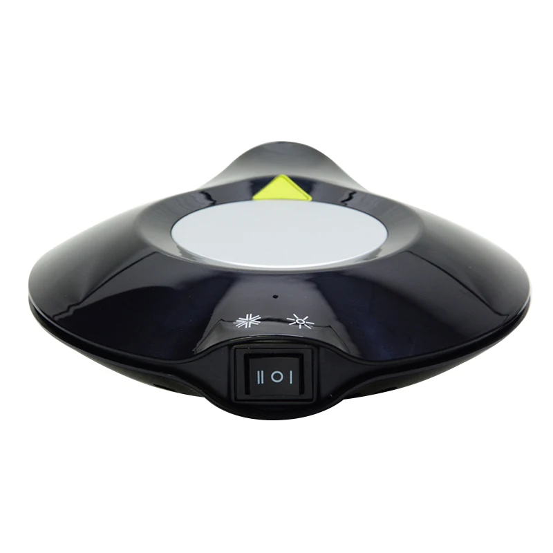 Мини кружка для кофе, молока, подогреватель, подстаканник, USB электрическая чашка, грелка, подставка для кофе, чая, JR предложения - Цвет: Black
