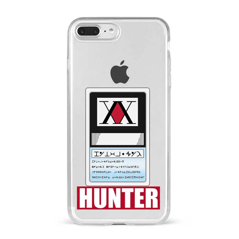 Охотник х Хантер HXH Аниме Охотник х Хантер 3 мягкий силиконовый чехол для телефона крышка оболочка для iPhone 5S, SE 6 6s 7 8 Plus x XR XS MAX Capa - Цвет: TPU