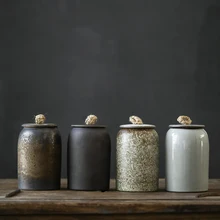 LUWU японские керамические чайные пакетики фарфоровые чайные канистры для хранения чая или еды