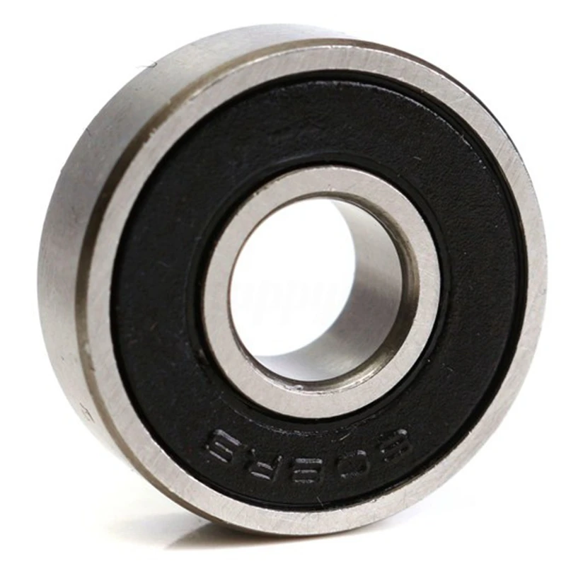 BMBY-100Pcs 608 Skateboard Bearing,Rolling Bearings Black, 8X22X7Mm
