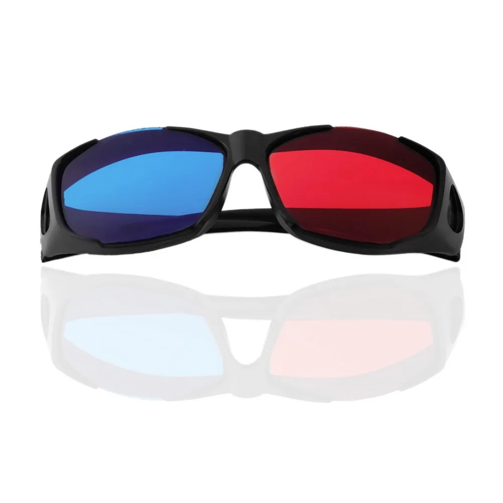 Universal Type 3D Glasses TV Movie Dimensional Anaglyph Video Frame 3D Vision Glasses DVD Game Glass Red And Blue Color Newest