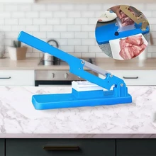 Carne de cozinha slicer máquina de corte de osso carne picada cordeiro cortador de carne frango pato peixe liga aço multifuncional cortador de mesa
