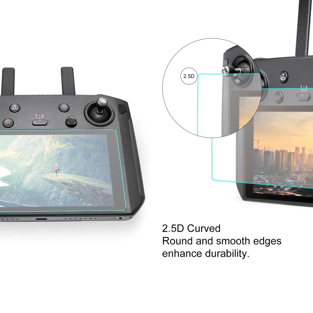 5.5in Защитная пленка для экрана из закаленного стекла пленка для DJI Smart контроллер MAVIC 2 PRO и ZOOM Drone протекторы