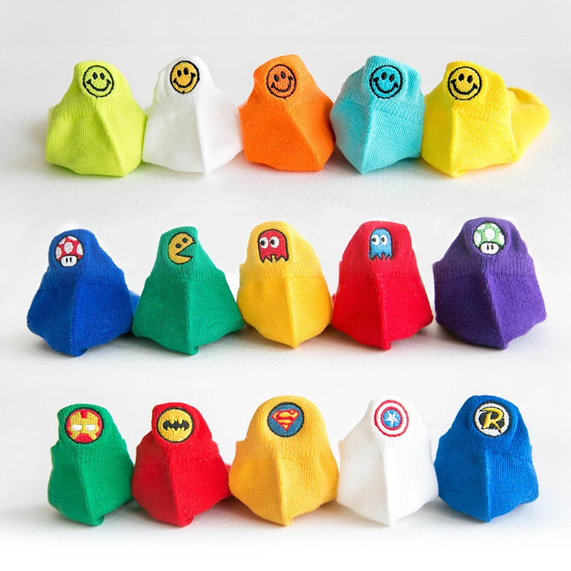 

10 Pair Cotton Girl Socks Toddler Girls Sock Boy Children Socks Kids Short New Boys Socks Born Baby Happy For Socks 0-12 T