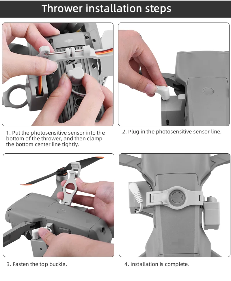 Lançador para dji mavic ar 2 ar