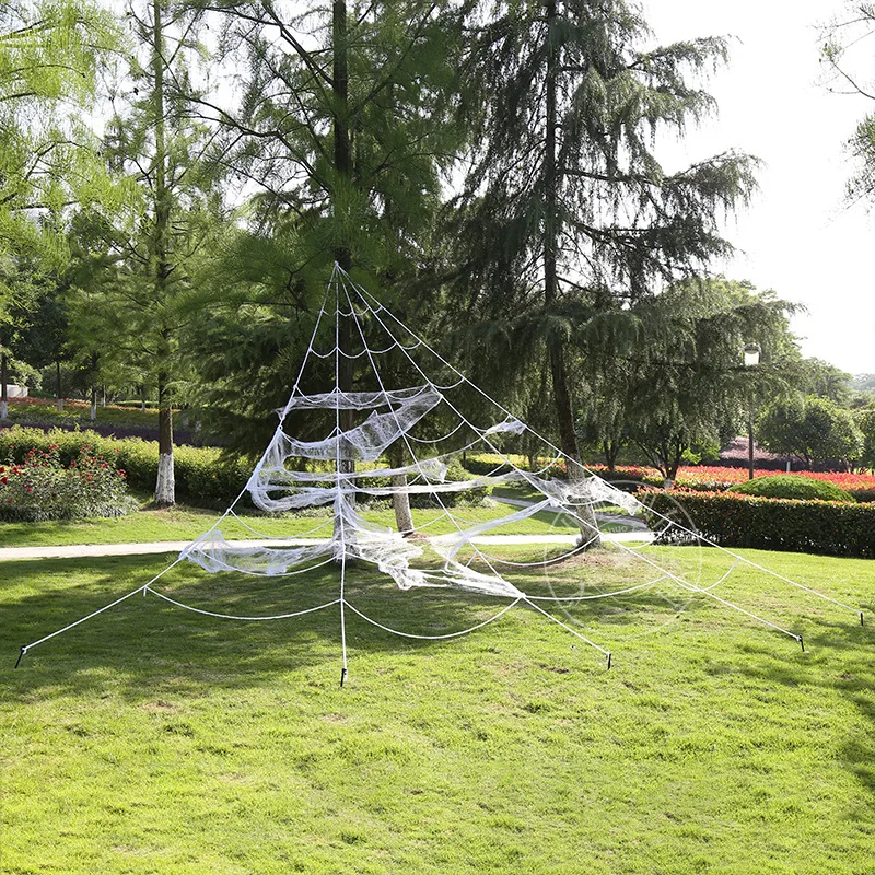 

Giant Stretchy SpiderWeb Halloween Cobweb Terror Party Decoration Bar Haunted House Halloween Spiders Web Halloween Decor