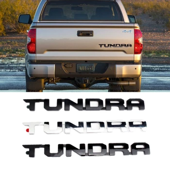 

36X3.7cm Car Rear Sticker For Tundra 3D Car Styling Plastic Emblem Decal Badge Automobile Accessories SideTrunk Ornament