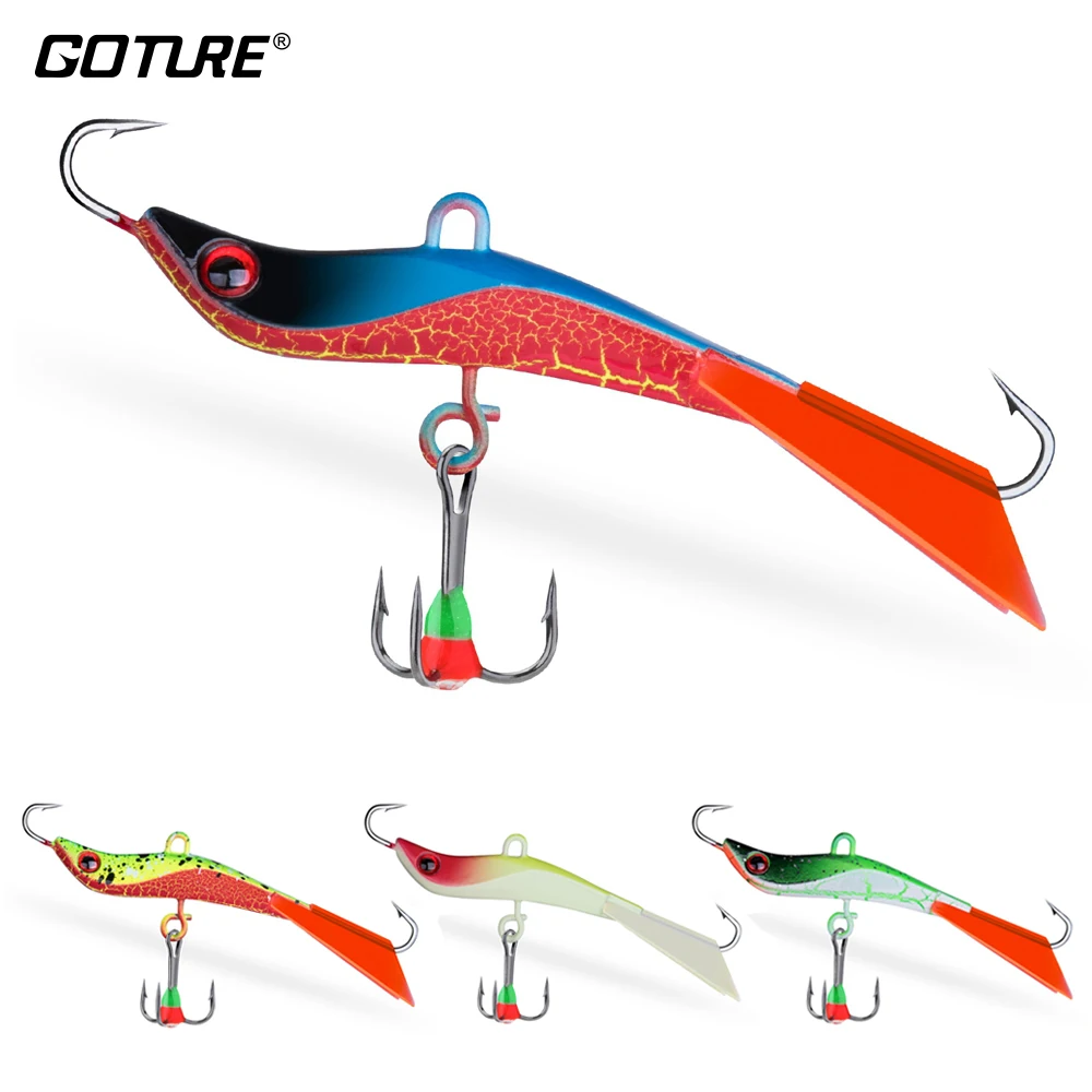 Goture 4 шт. лед рыболовная приманка балансировки 7,1 см 14,4 г Minnow для зимней рыбалки искусственные приманки воблер рыболовные снасти ловли карпа приманки|Наживки| | АлиЭкспресс