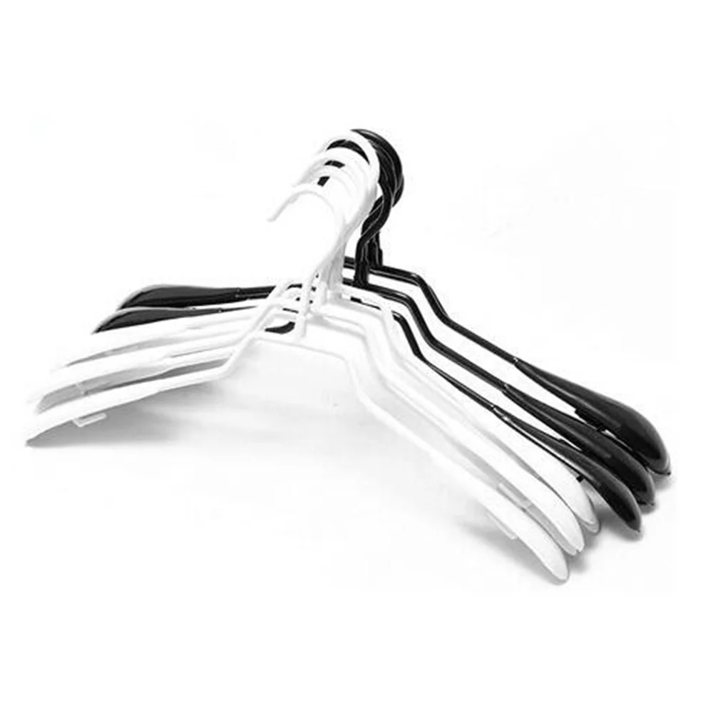 Dip Coat Hanger Clothing Store Special-purpose Anti Fold Coat Hanger Dry and Wet Spoon Shaped Steel Racks