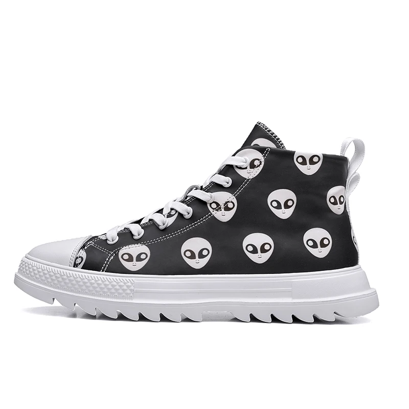 Новая Осенняя модная Светоотражающая обувь для скейтбординга Zapatos De Hombre мужские