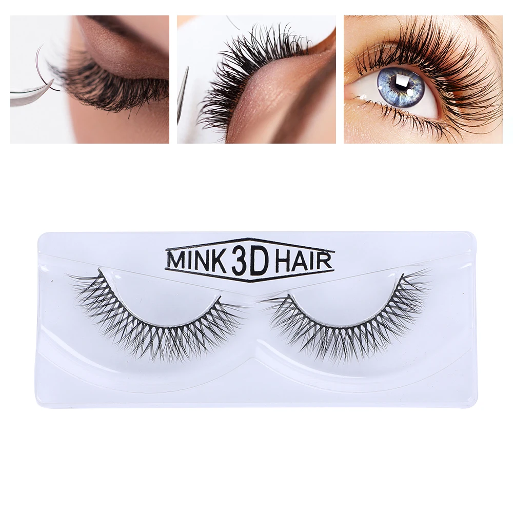 Mink Hair/3D накладные ресницы многослойной естественно пушистые тонкие необходимые