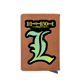 

New Arrival Death Note Design Digital Printing Leather Card Holder Wallet Charm Men Women Pu Short Purse