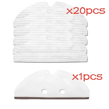 

Vacuum Cleaner Mop Cloth+Bracket for Xiaomi Roborock S5 max S6 maxV Vacuum Cleaner Disposable Mop Spare Parts Kits