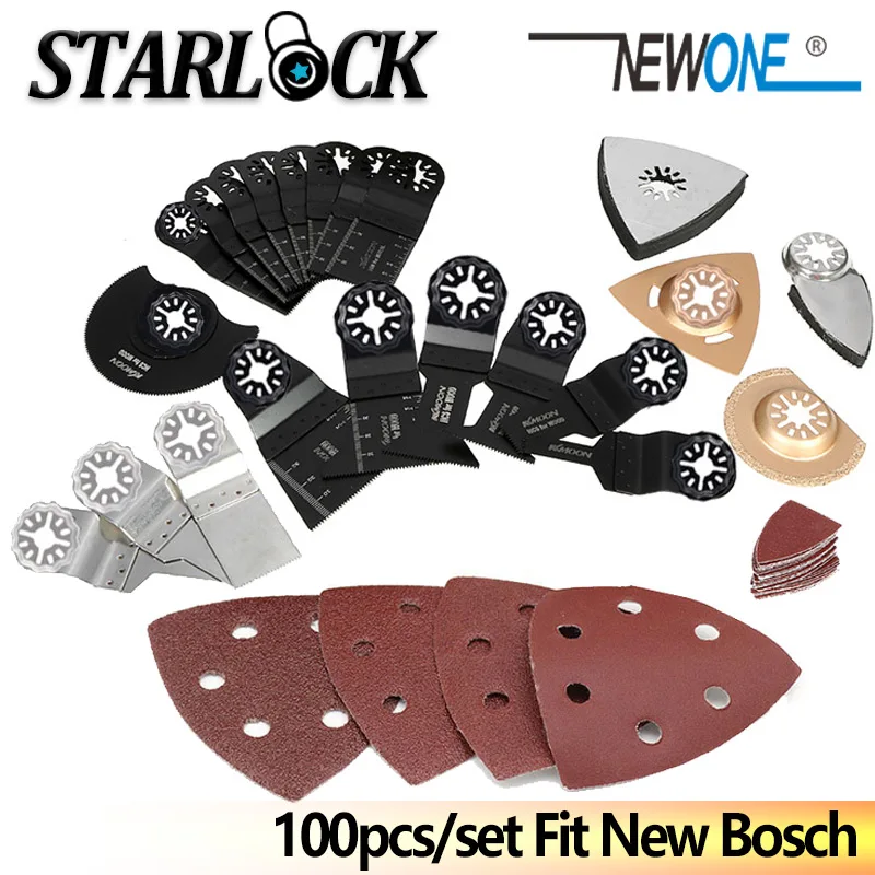 Newone Finger sanding pad oscillating multitool saw blades fit for starlock 