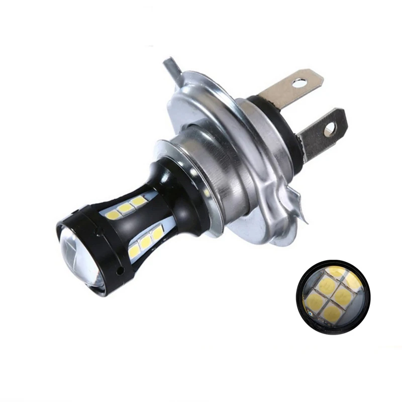 H4 светодиодный автомобильные Сигнальные огни лампы W16W T15 921 912 Canbus 3030 18SMD Резервное