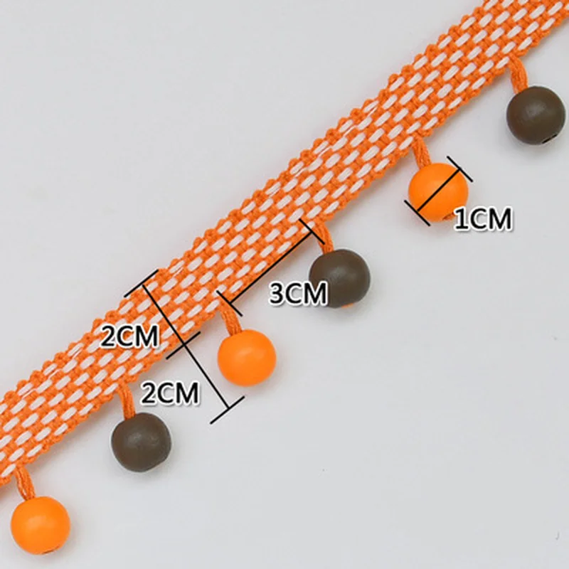 1M curtain tassel fringe trim beaded ribbon for sewing curtain lace accessories home textile DIY Decoration