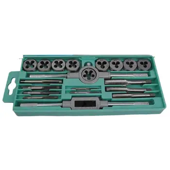 

Multi-Use Tap Dies Set Adjustable Metric Carbon Steel Hand Screw Taps Holder Thread Gauge Wrench Tool For Car Repair