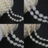 2-10Meters Fishing Line Artificial Pearls Beads Chain Flower For Wedding Decoration Bridal Bouquet Scrapbook Decoration ► Photo 3/6