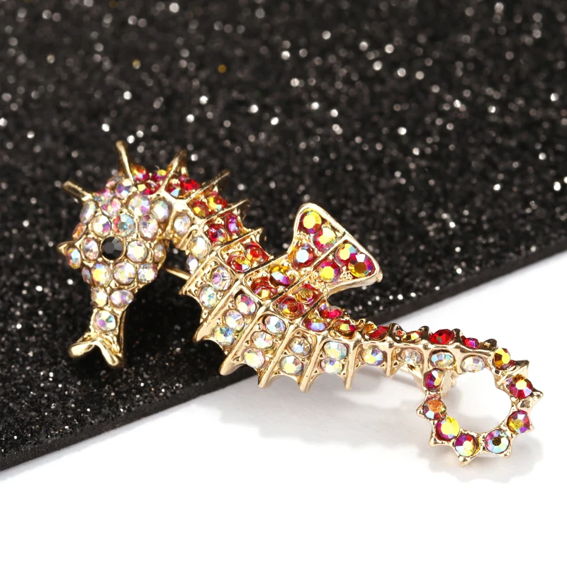 H350456X海马水钻胸针 (9)