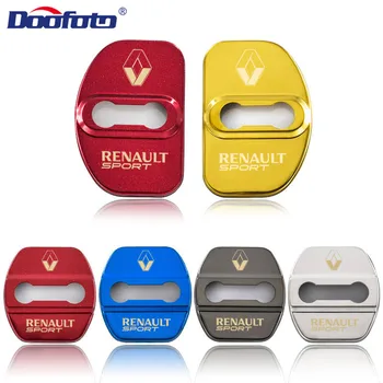 

Doofoto Car Door Lock Cover For Renault Sport Duster Megane 2 3 Clio Fluence Logan Laguna Scenic 2 Accessories Styling Universal