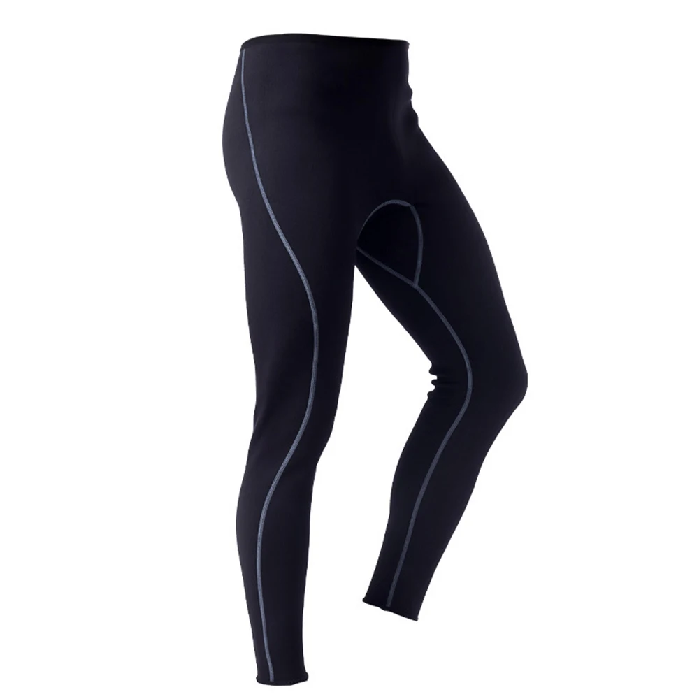 Mens 2mm Black Neoprene Wetsuit Pants 