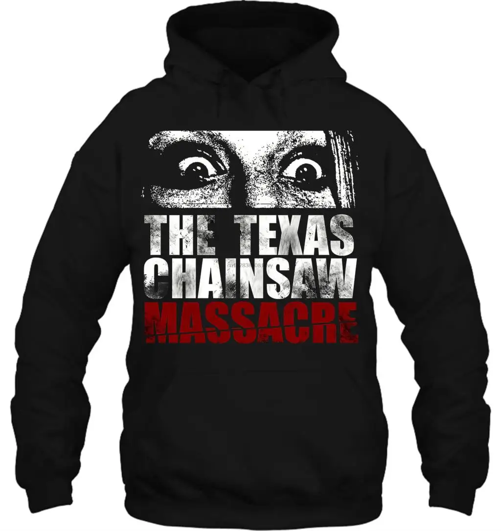 Мужская толстовка с капюшоном TEXAS CHAINSAW MASSACRE DONT LOOK NOW облегающая трикотажная женская уличная одежда