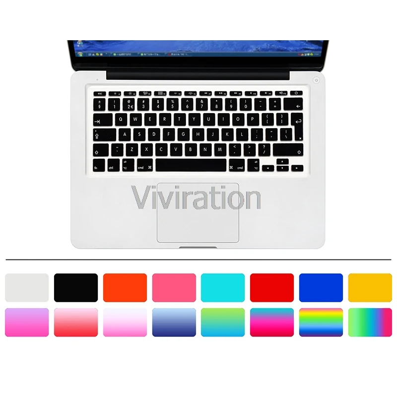 Протектор для Macbook Air 11," A1370 A1465 Евро английская Клавиатура Наклейка Обложка протектор для Apple Macbook Air 11