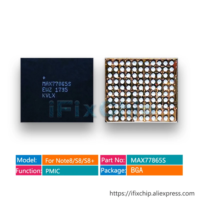

1pcs-10pcs/lot MAX77865S for Samsung S8/G950F/S8+/G955F/Note 8/N950F MAX77865 Small Power Management IC IF PMIC Chip