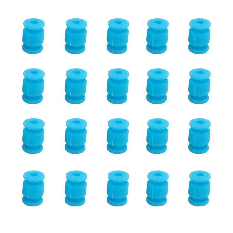20PCS 13x 9x 3,5mm Anti-vibration Gummi Stoßdämpfer ball Suspension Shock Damping Ball für RC Drone APM/PIX Flight controller – Detail 11