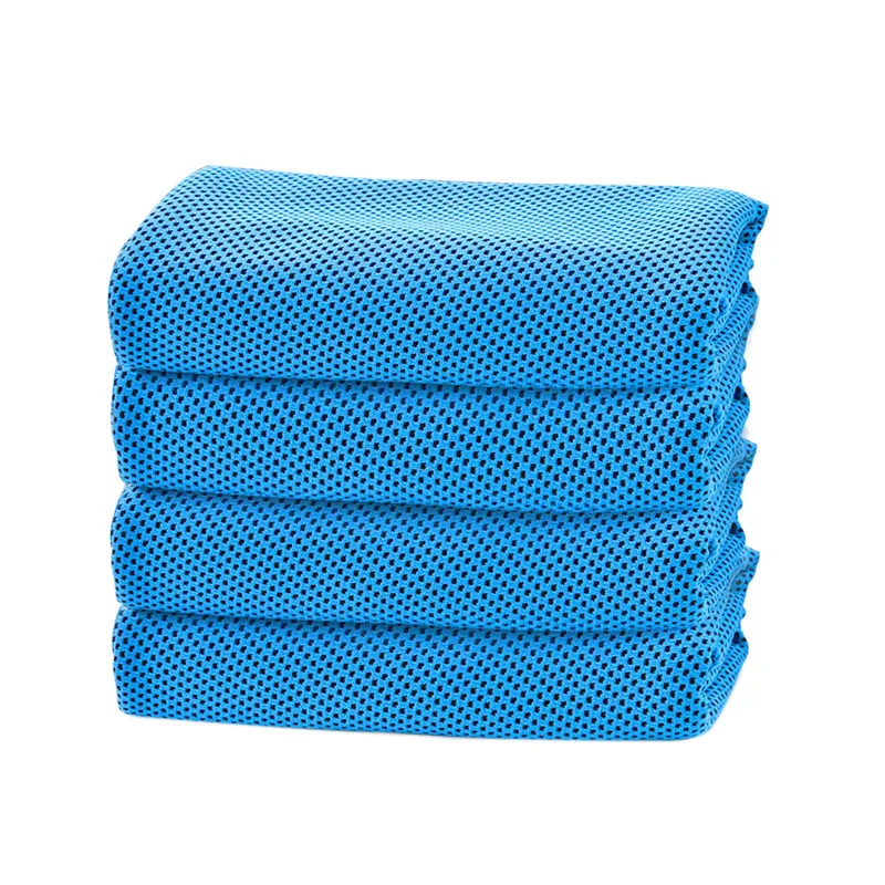 

4 Pack Cooling Towel Soft Breathable Ice Towel Absorbent Fast Drying Towels for Yoga Sport Workout Fitness