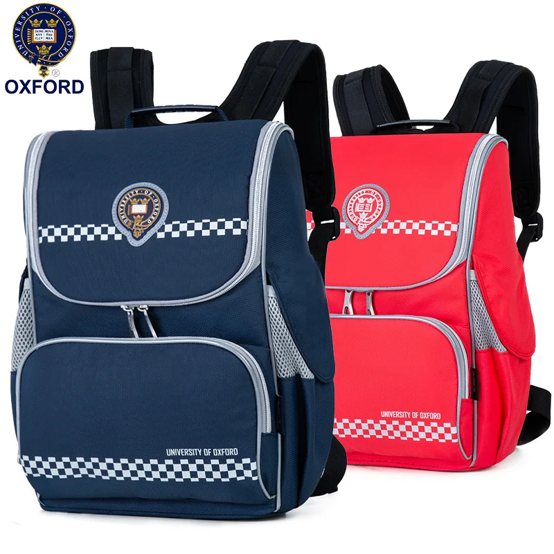 UNIVERSITY OF OXFORD children/kids element orthopedic school bag Books shoulder backpack portfolio for Boys grade/class 1 | Багаж и сумки