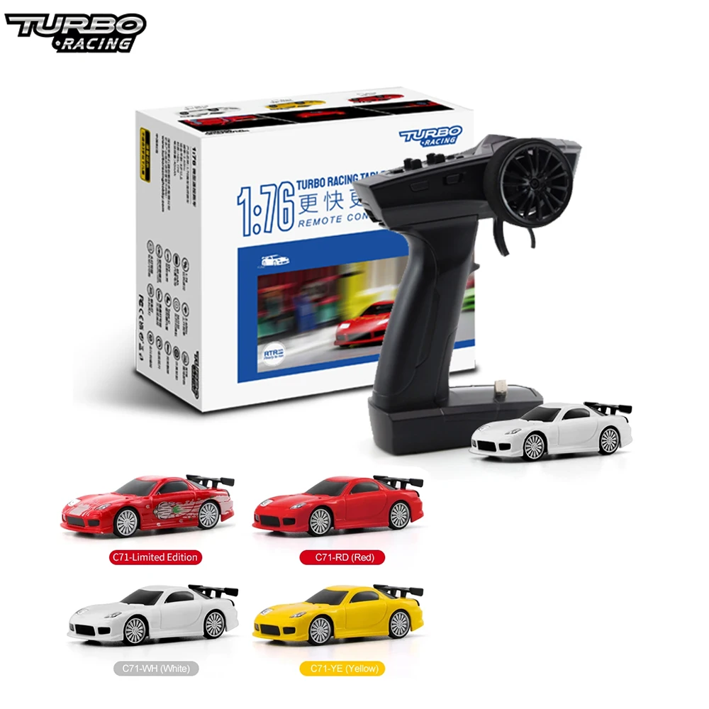TurboRacing176C71SportsRCCarMiniLimitedClassicEditionLED