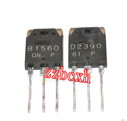 

10 шт./лот = 5 пар 2SB1560 2SD2390 ( B1560 + D2390) TO-3P новый оригинальный